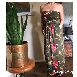 ✨3 for $10✨ Strapless Maxi Dress (Maternity)